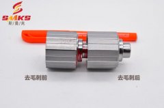 棱角去毛刺設備，一小時處理400個工件