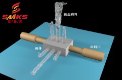 ABS閥體去毛刺，相交孔毛刺前后對比！